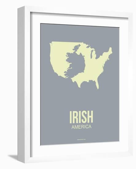 Irish America Poster 1-NaxArt-Framed Art Print