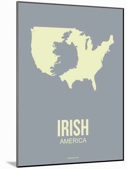 Irish America Poster 1-NaxArt-Mounted Art Print