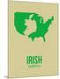 Irish America Poster 2-NaxArt-Mounted Art Print
