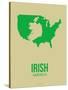 Irish America Poster 2-NaxArt-Stretched Canvas