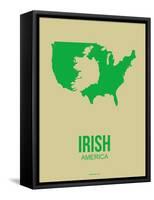 Irish America Poster 2-NaxArt-Framed Stretched Canvas