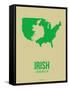 Irish America Poster 2-NaxArt-Framed Stretched Canvas