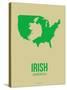 Irish America Poster 2-NaxArt-Stretched Canvas