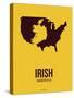 Irish America Poster 3-NaxArt-Stretched Canvas