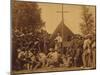 Irish-American Civil War Soldiers Attend Mass in Camp, 1861-null-Mounted Photo