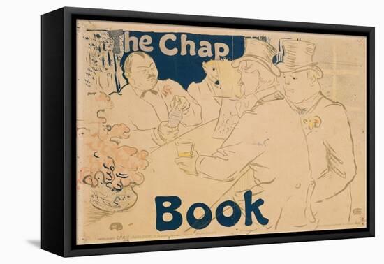 Irish and American Bar, Rue Royale; Poster for 'The Chap Book', 1895-Henri de Toulouse-Lautrec-Framed Stretched Canvas