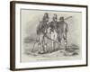 Irish Armed Peasants Waiting for the Approach of a Meal Cart-null-Framed Giclee Print