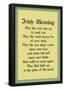 Irish Blessing Art Print Poster-null-Framed Poster