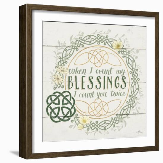 Irish Blessing II-Janelle Penner-Framed Art Print