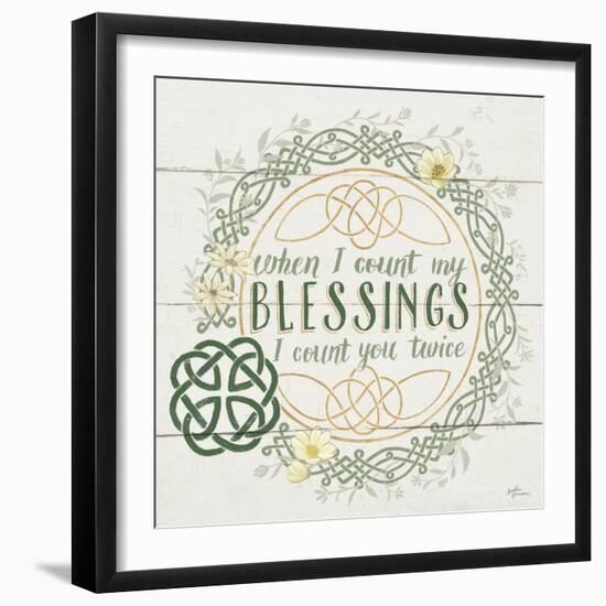 Irish Blessing II-Janelle Penner-Framed Art Print