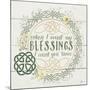 Irish Blessing II-Janelle Penner-Mounted Art Print