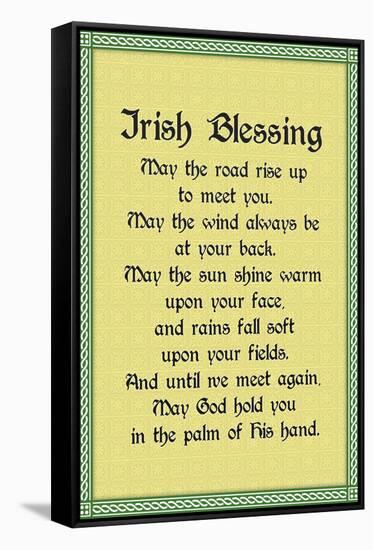 Irish Blessing-null-Framed Stretched Canvas