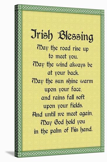 Irish Blessing-null-Stretched Canvas