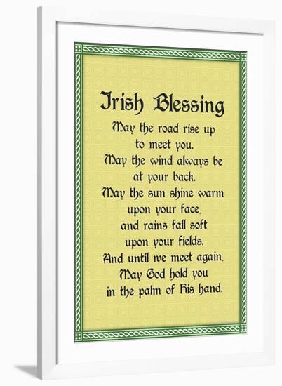 Irish Blessing-null-Framed Art Print