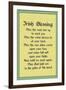 Irish Blessing-null-Framed Art Print