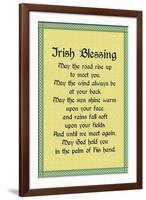 Irish Blessing-null-Framed Art Print