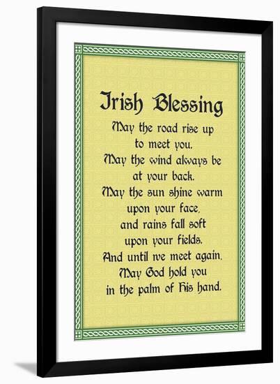 Irish Blessing-null-Framed Art Print