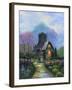 Irish Church and Garden-Bonnie B. Cook-Framed Giclee Print