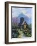 Irish Church and Garden-Bonnie B. Cook-Framed Premium Giclee Print