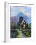 Irish Church and Garden-Bonnie B. Cook-Framed Giclee Print