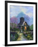 Irish Church and Garden-Bonnie B. Cook-Framed Giclee Print