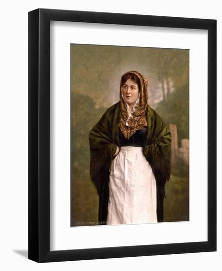 Irish Colleen, 1890s-Science Source-Framed Giclee Print