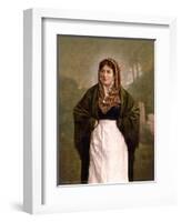 Irish Colleen, 1890s-Science Source-Framed Giclee Print