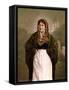 Irish Colleen, 1890s-Science Source-Framed Stretched Canvas