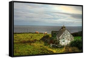 Irish Cottage House-Patryk Kosmider-Framed Stretched Canvas