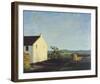 Irish Cottage Lane-Hugh O'neill-Framed Giclee Print