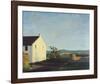 Irish Cottage Lane-Hugh O'neill-Framed Giclee Print