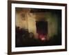 Irish Cottage Series - Fireplace-Mark Gordon-Framed Giclee Print