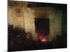 Irish Cottage Series - Fireplace-Mark Gordon-Mounted Giclee Print