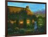 Irish Cottage-Bonnie B. Cook-Framed Giclee Print