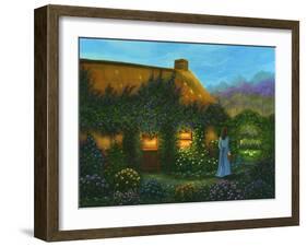 Irish Cottage-Bonnie B. Cook-Framed Giclee Print