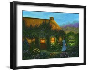 Irish Cottage-Bonnie B. Cook-Framed Giclee Print