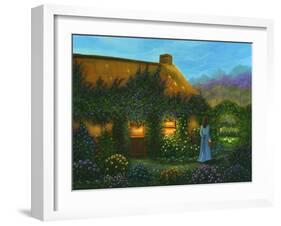 Irish Cottage-Bonnie B. Cook-Framed Giclee Print