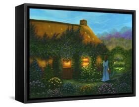 Irish Cottage-Bonnie B. Cook-Framed Stretched Canvas