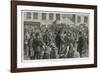 Irish Emigrants Preparing to Sail to America from Clifden County Galway-A. O'kelly-Framed Photographic Print