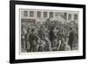 Irish Emigrants Preparing to Sail to America from Clifden County Galway-A. O'kelly-Framed Photographic Print