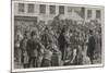 Irish Emigrants Preparing to Sail to America from Clifden County Galway-A. O'kelly-Mounted Photographic Print