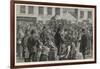 Irish Emigrants Preparing to Sail to America from Clifden County Galway-A. O'kelly-Framed Photographic Print