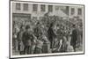 Irish Emigrants Preparing to Sail to America from Clifden County Galway-A. O'kelly-Mounted Photographic Print