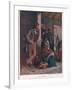 Irish Emigrants Waiting for Their Train-Erskine Nicol-Framed Photographic Print