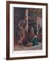 Irish Emigrants Waiting for Their Train-Erskine Nicol-Framed Photographic Print