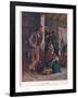 Irish Emigrants Waiting for Their Train-Erskine Nicol-Framed Photographic Print