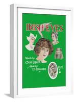 Irish Eyes-null-Framed Art Print