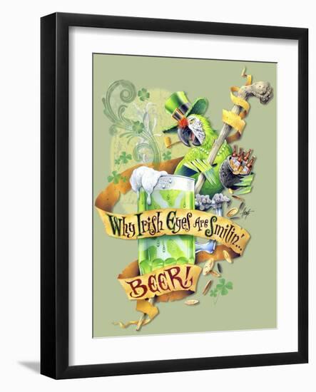 Irish Eyes-James Mazzotta-Framed Giclee Print