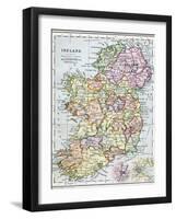 Irish Free State and Northern Ireland-null-Framed Giclee Print