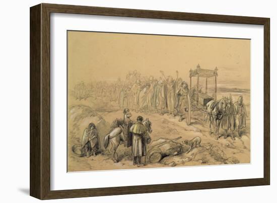 Irish Funeral-John Doyle-Framed Giclee Print